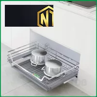 KỆ ĐỰNG XOONG NỒI INOX SUS304 NAN DẸT  tại Vĩnh Thanh